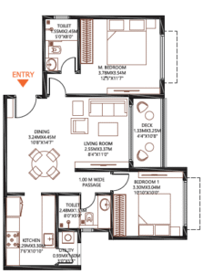 godrej barca 2 BHK