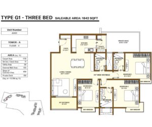 Nikoo Garden Estate 3 BHK