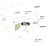 Assetz Meru & Meadow map