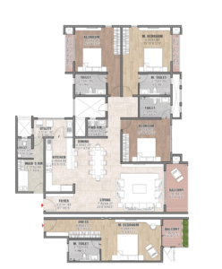 Brigade Insignia 4bhk