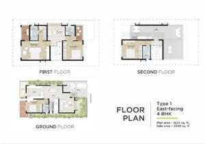 Urbanrise paradise of earth 4bhk 1