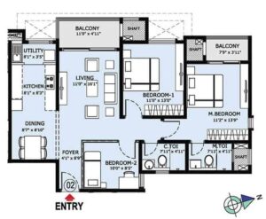 l&t bellandur 3bhk