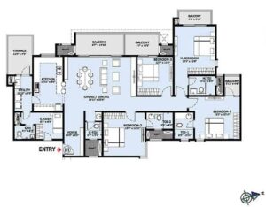 l&t bellandur 4bhk