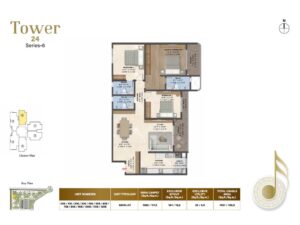 tata varnam 3BHK 3T