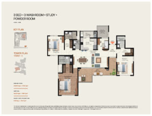 brigade avalon masterplan 3.5 bhk