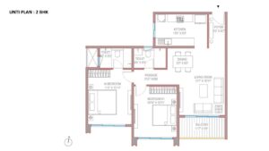 Embassy Greenshore 2bhk