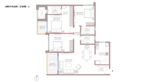 Embassy Greenshore 3bhk L